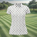 White Funny Toucan Beer Golf Polo Shirt, Golf Shirts For Women, Performance Golf Shirt