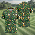 Everyone Is Irish Today Shamrock St Patrick's Day Dark Green Golf Shirt, Polo Shirts For Men, Golf Shirts For Men