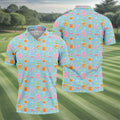 Tropical Cocktail Drinks Pattern Golf Shirt, Mens Golf Shirts, Golf Apparel For Men