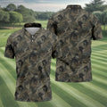Duck Hunting Labrador Hawaiian Golf Shirt, Golf Shirts For Men, Mens Golf Apparel