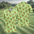 Pineapple Couple Naughty Position Fun Golf Shirts For Men, Valentines Golf Gift, Polo Shirts For Men