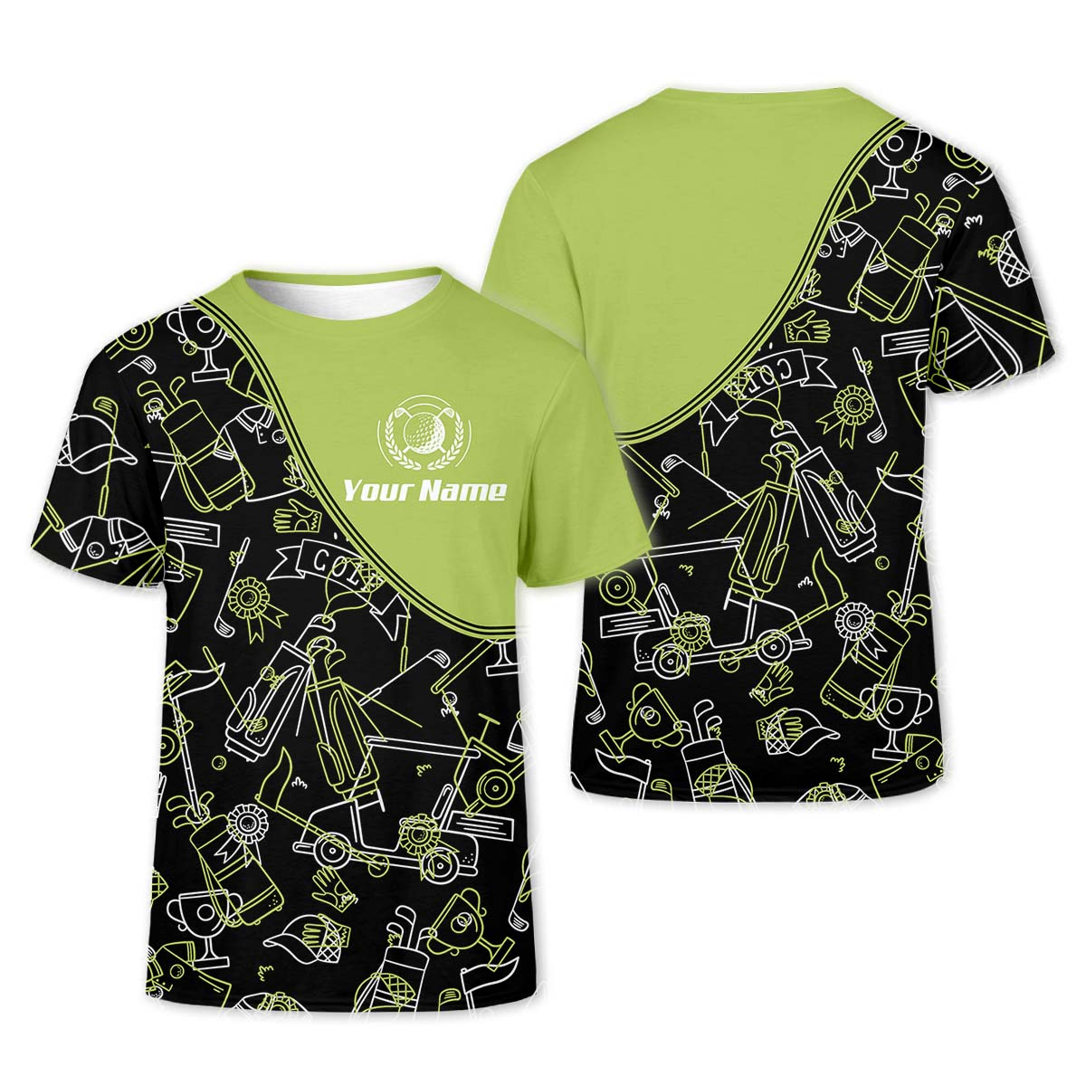 Personalized Womens Golf Polo Shirt, Women's Golfing Clothes, Womens Golf Gifts