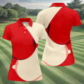 Funny Boobs Design Hawaiian Golf Shirt, Dirty Humor Women's Golf Shirt, Hawaiian Golf Shirt, Golf Polo For Women