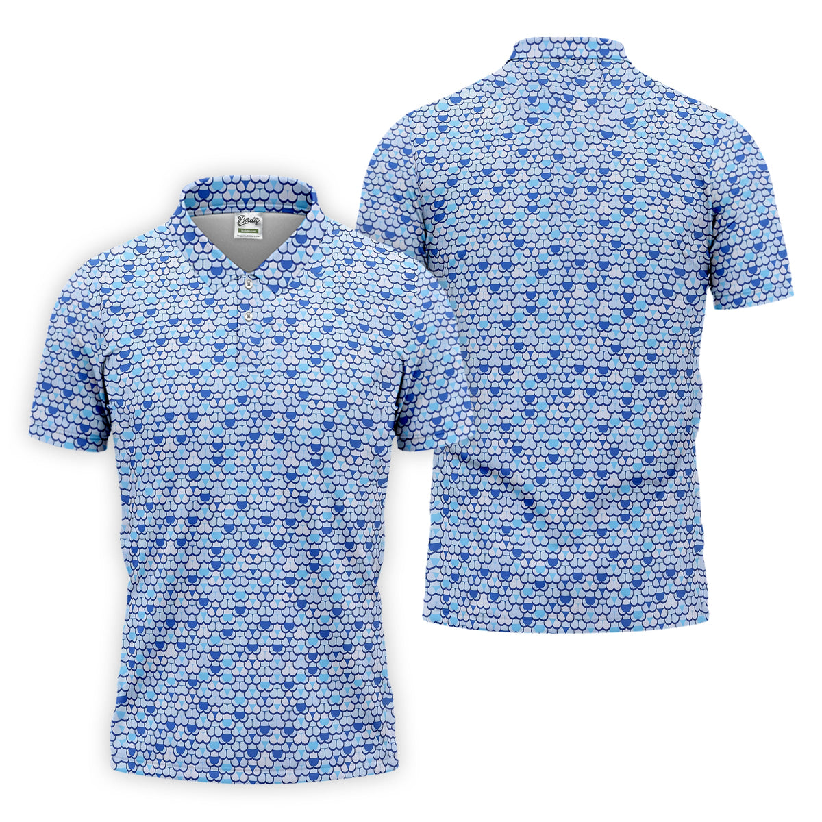 Adult Humor Funny Pattern Golf Polo Shirt, Dad Golf Gift, Christmas Golf Gift