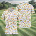Mine Mine Mine Golf Shirt, Funny Seagull Beach Pattern, Golf Shirt For Men