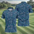 Funny Adult Humor Camping Men's Golf Shirt, Golf Polo Shirts For Men, Printed Golf Shirts