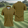 Duck And Deer Hunting Themed Golf Tops For Men, Golf Shirts For Men, Golf Gift For Dad