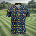 Video Game Controller Hawaiian Golf Shirt, Men's Golf Shirt, Polo Shirts For Men