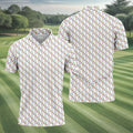 Embrace Neurodiversity Rainbow Infinity Symbol Autism Awareness White Golf Shirt, Golf Shirts For Men