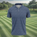 Rabbit Couple Naughty Position Men's Funny Golf Shirts, Valentines Golf Gift, Golf Shirts For Men
