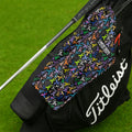 Cancer Awareness Ribbons Golf Towel, Unique Gift For Golfer, Christmas Golf Gift, Golf Accessories