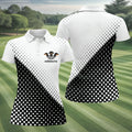 Adidachs Funny Dachshund White Golf Shirt, Fun Women's Golf Shirts, Ladies Golf Shirts