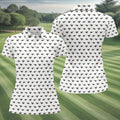 White Funny Toucan Beer Golf Polo Shirt, Golf Shirts For Women, Performance Golf Shirt