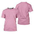 Funny Middle Finger Pink Golf Shirt, Breast Cancer Golf Shirt, Fun Womens Golf Shirts, Ladies Golf Shirt