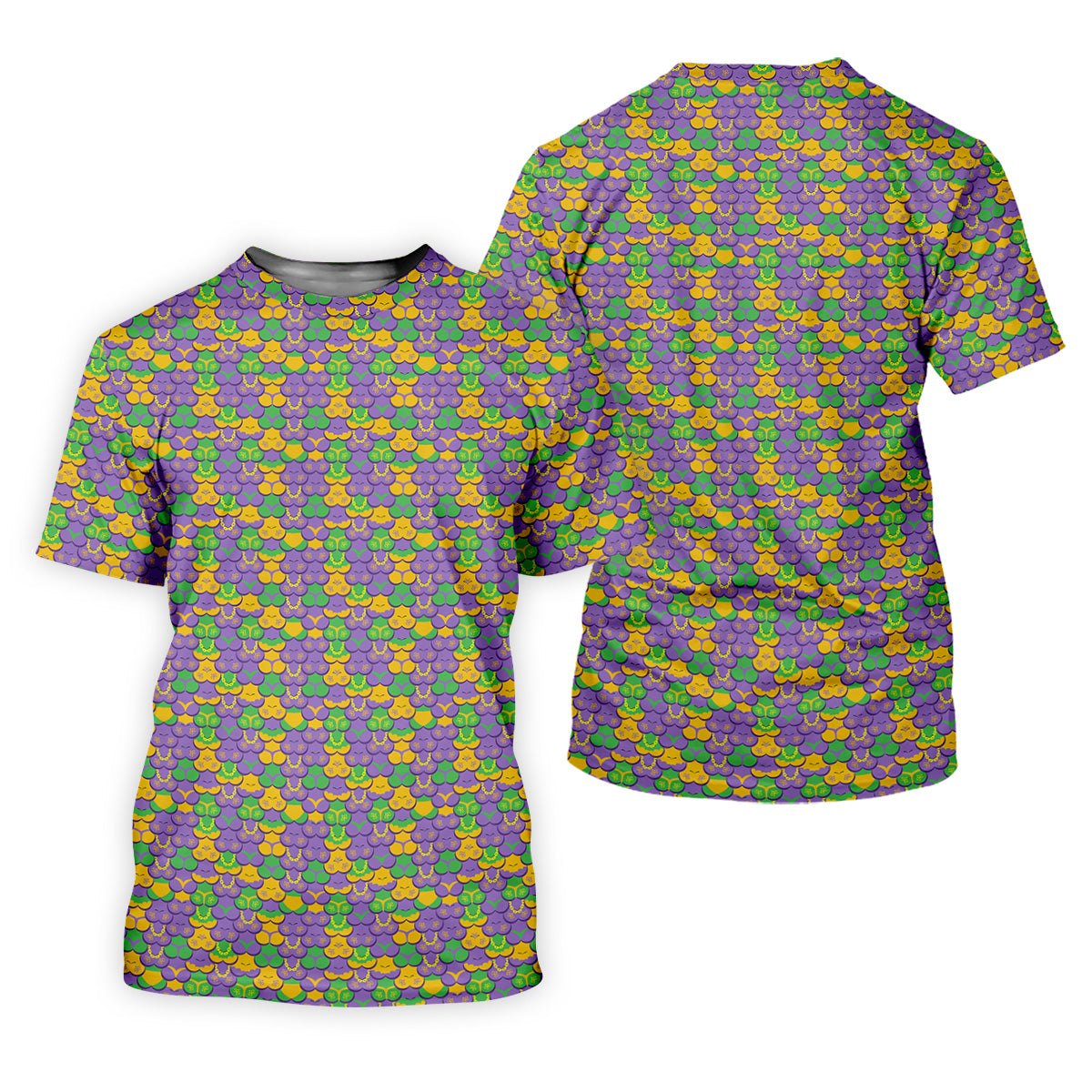 Funny Mardi Gras Adult Humor Men's Golf Polo Shirt, Fun Golf Shirt For Men, Funny Golf Shirt