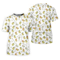 Rubber Duck Mens Funny Golf Shirts, Fun Men's Golf Polos, Hawaiian Golf Shirts, Golfing Apparel
