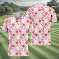Ghost Coquette Candy Halloween Fun Golf Shirts For Men, Golfing Apparel, Golf Shirts For Men
