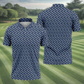 Rabbit Couple Naughty Position Men's Funny Golf Shirts, Valentines Golf Gift, Golf Shirts For Men