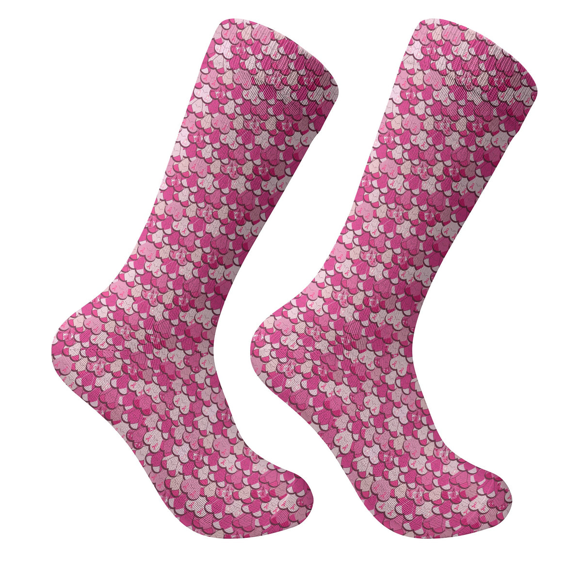Funny Pink Golf Socks, Golf Socks For Men, Golf Socks For Women, Christmas Golf Gift
