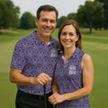Foolish Mortal Haunted Pattern Golf Polo Shirt, Golf Apparel For Men, Mens Polo Shirts