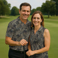 Duck Hunting Labrador Hawaiian Golf Shirt, Golf Shirts For Men, Mens Golf Apparel
