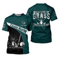 Weapons Of Grass Destruction Custom Men's Golf Polo Shirt, Funny Golf Shirt, Dad Golf Gift