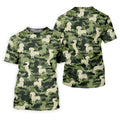 Funny Dachchunds Camo Women Golf Shirt, Dog Golf Shirt, Funny Golf Shirt, Ladies Golf Shirt