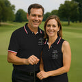 I Was One Under Today Black Golf Shirt, Funny Golf Shirt, Golf Shirts For Men, Polo Shirts For Men