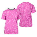 Goose Halloween, Doodle Pattern, Pink Golf Shirt, Sleeveless Womens Golf Shirts, Women Golf Top, Ladies Golf Shirts