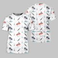 Flamingo Golf Polo Shirt, Mens Golf Gift, Funny Golf Shirt, Tropical Shirt