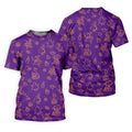 Goose Halloween, Doodle Pattern, Purple Golf Shirt, Sleeveless Womens Golf Shirts, Women Golf Top, Ladies Golf Shirts