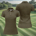 Golf Hub Repeat Logo Golf Top, Funny Golf Community Design, Golf Shirts For Women
