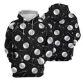 Golf Balls Black Men's Golf Polo Shirt, Funny Golf Shirt, Gifts For Golfer