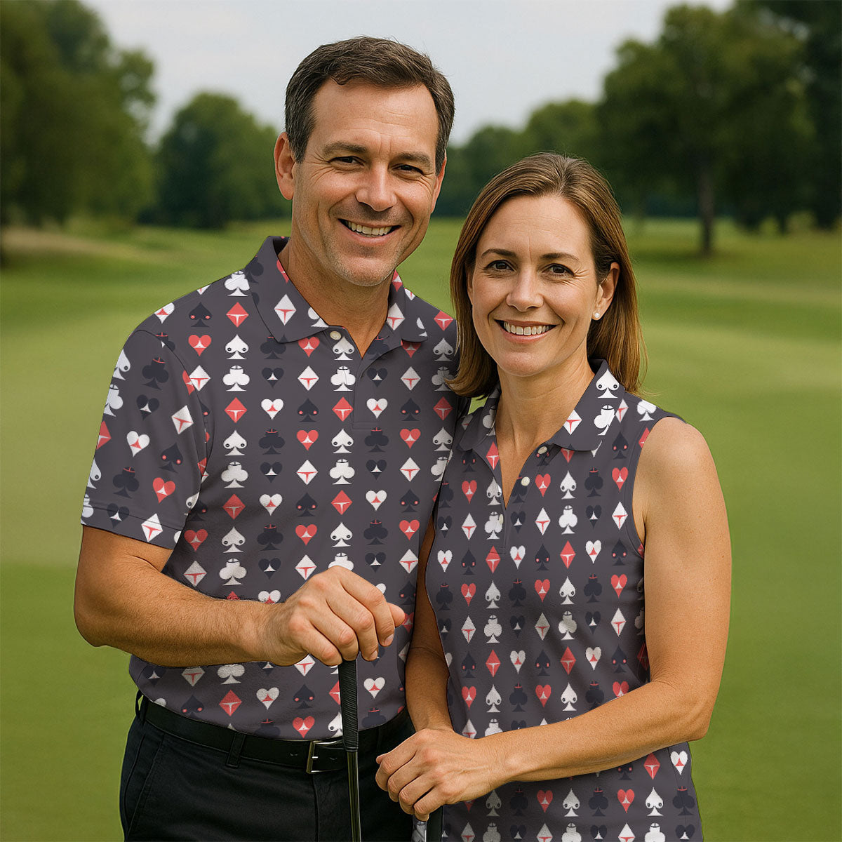 Casino Royale Dirty Funny Golf Tops For Men, Fun Golf Shirts For Men, Valentines Golf Gift, Polo Shirts For Men