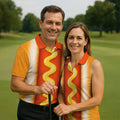 Hot Dog Suit Golf Shirt, Humorous Food Lover Pattern, Golf Shirt For Men