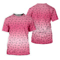 Funny Stickman Men's Pink Golf Polo, Unique Gift For Golfer, Golf Accessories For Men