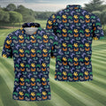 Video Game Controller Hawaiian Golf Shirt, Men's Golf Shirt, Polo Shirts For Men