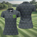 Foolish Mortals Haunted Halloween Polo Shirt, Printed Golf Shirt, Women’s Golf Apparel