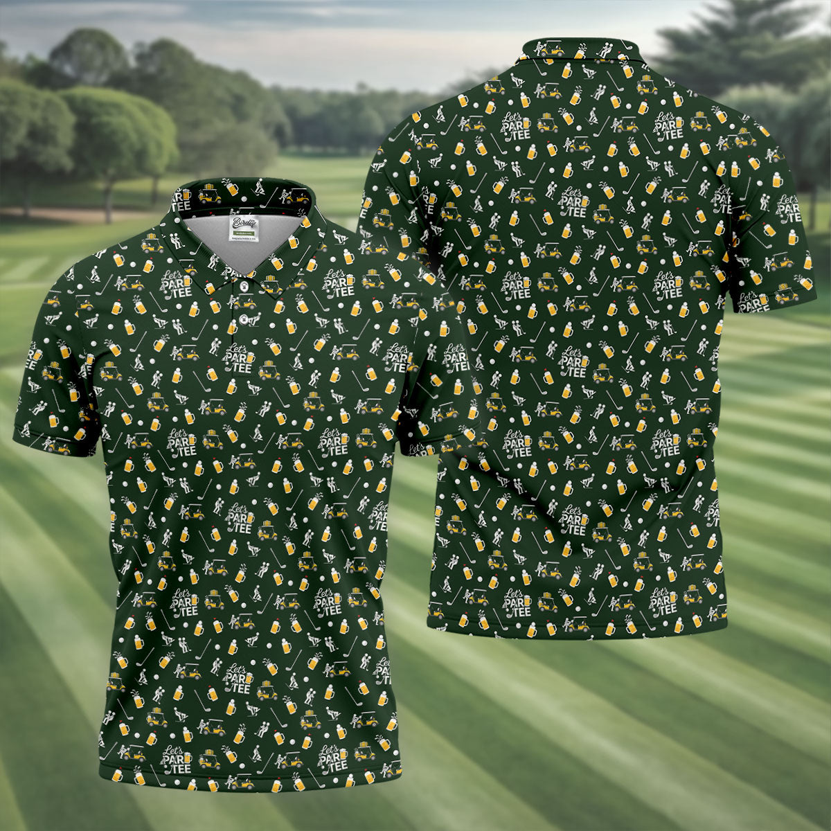 Let's Par Tee Naughty Couple Golf Shirt, Funny Men's Polo Shirt, Mens Golf Polo, Adult Humor Golf Shirt