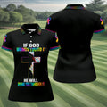 If God Brings You To It Cross Cancer Polo Shirt, Women's Golf Polo, Ladies Golf Shirts