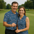 Funny Adult Humor Camping Men's Golf Shirt, Golf Polo Shirts For Men, Printed Golf Shirts
