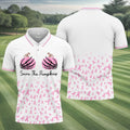 Save The Pumpkins Breast Cancer Polo Shirt, Mens Polo Shirts, Golf Apparel For Men