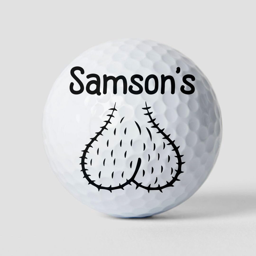 If Found Return To This Guy Custom Face Golf Balls, Funny Golf Balls, Christmas Golf Gift