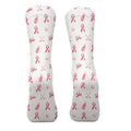 Breast Cancer Pink Ribbon Golf Socks, Christmas Golf Gift, Gifts For Golf Lovers, Golfing Apparel
