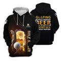 Golfing Without Drinking Beer Men's Golf Polo Shirt, Golf Beer Shirt, Fun Golf Polo Shirt, Golf Gift For Him
