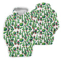 Adult Humor Funny Cactus Golf Tops For Men, Unique Gift For Golfer, Men's Golf Polo, Golfing Apparel