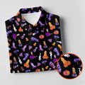 Funny Dirty Black And Purple Halloween Golf Shirt, Fun Golf Shirts For Men, Cool Golf Gift, Halloween Gift