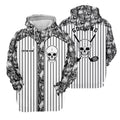 Custom Skull Polo Shirt, Golfing Apparel, Mens Golf Gift, Funny Golf Polos