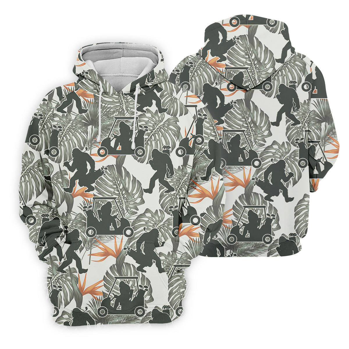 Gorilla Shirt, Hawaiian Golf Shirts, Fun Golf Shirts For Men, Matching Golf Shirts, Golf Shirts For Men