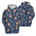 Best Dad By Par Custom Photo Golf Shirt, Fun Golf Shirt, Best Golf Gift For Dad